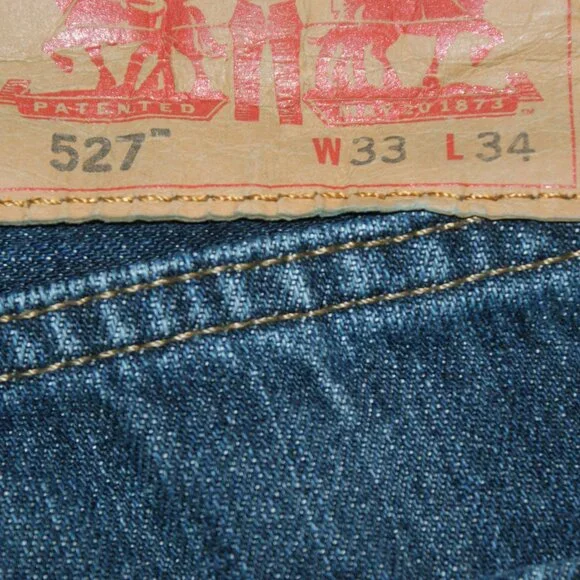 Levi Strauss  & Co 527 Jeans Size 33 x 34 - Picture 5 of 15